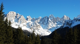 1 - Dolomiti,  dal Monte Mulaz al Cimone della Pala